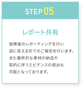 STEP05 レポート共有